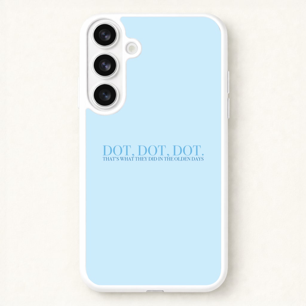 Dot, Dot, Dot Phone Case for Galaxy S26 Plus