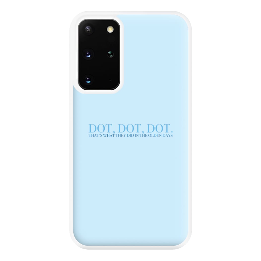 Dot, Dot, Dot Phone Case for Galaxy S20 Plus