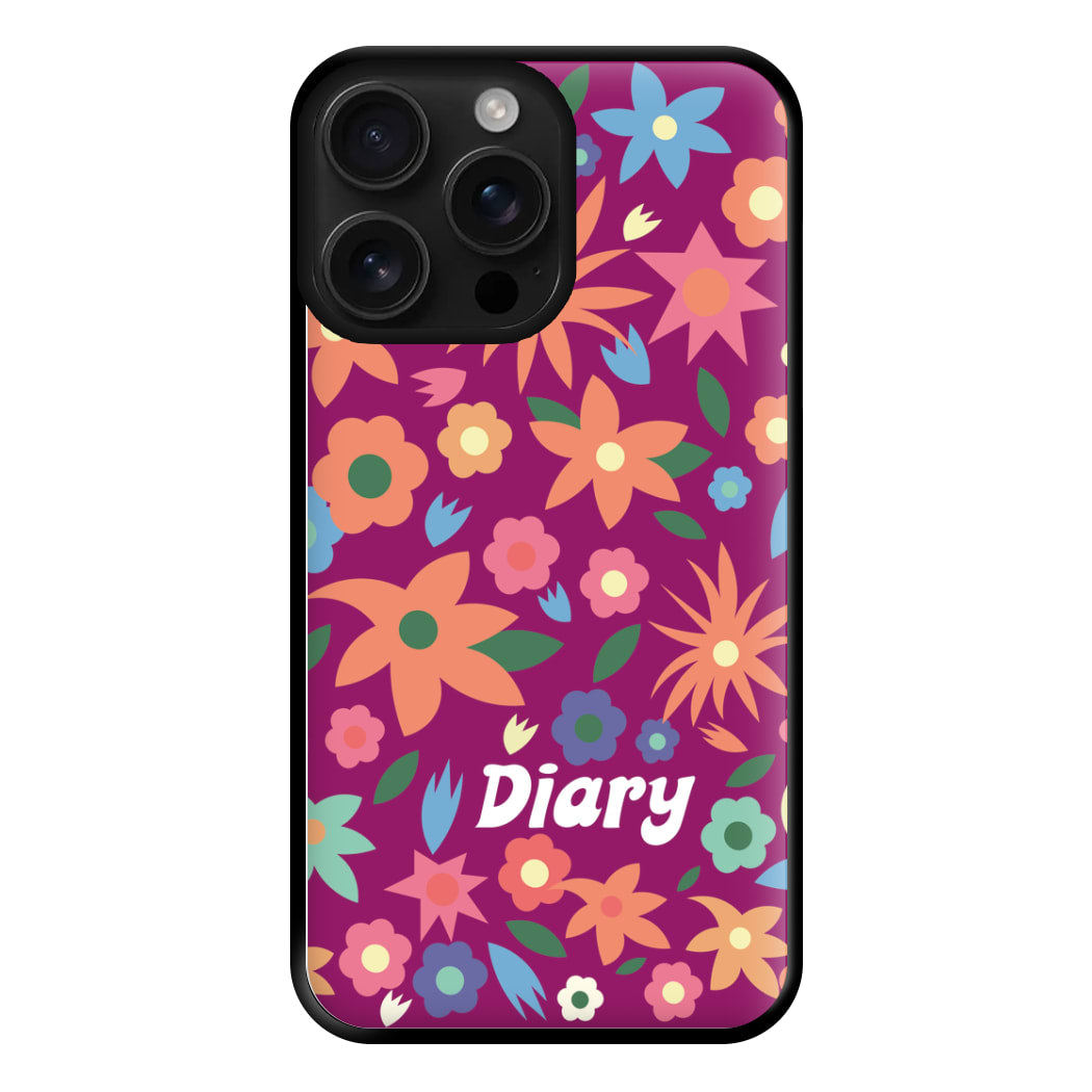 Diary Phone Case