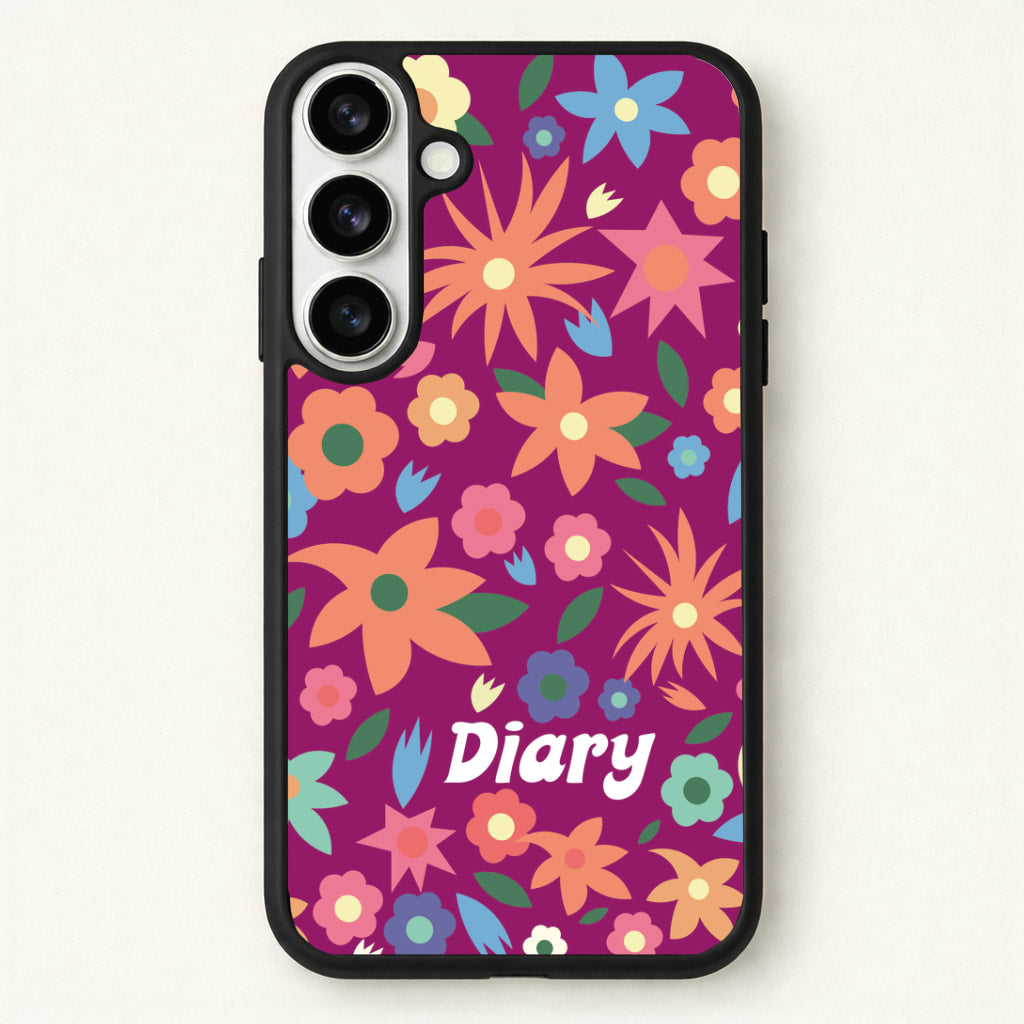 Diary Phone Case for Galaxy S26 Plus