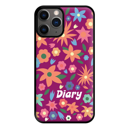 Diary Phone Case for iPhone 12 Pro Max