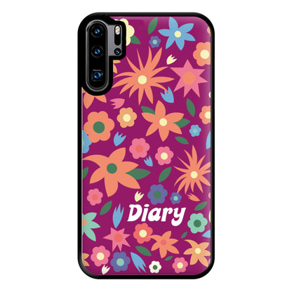 Diary Phone Case for Huawei P30 Pro