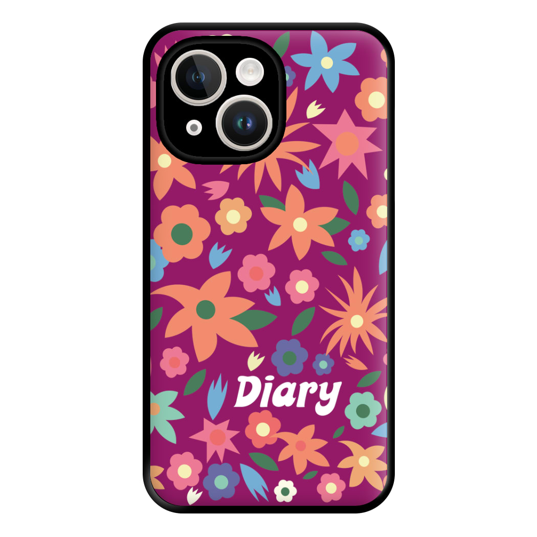 Diary Phone Case for iPhone 14 Plus