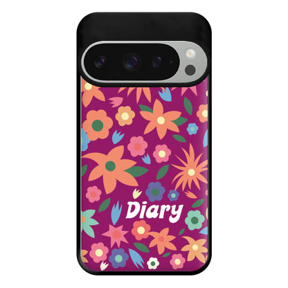 Diary Phone Case for Google Pixel 9 Pro XL