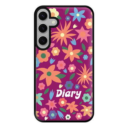 Diary Phone Case for Galaxy S24FE