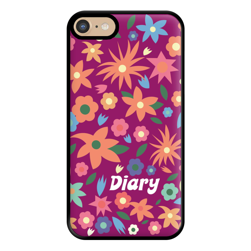 Diary Phone Case for iPhone 6 / 7 / 8 / SE