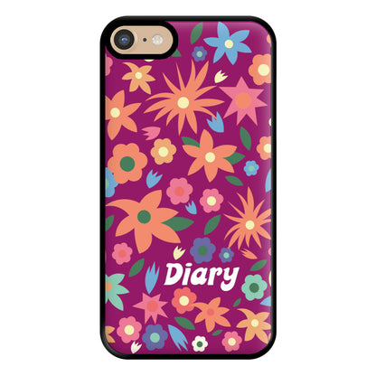 Diary Phone Case for iPhone 6 / 7 / 8 / SE