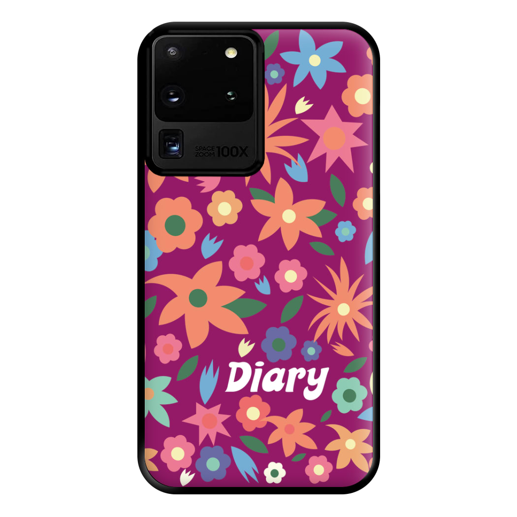 Diary Phone Case for Galaxy S20 Ultra