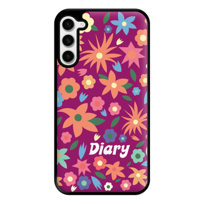 Diary Phone Case for Galaxy S23 Plus