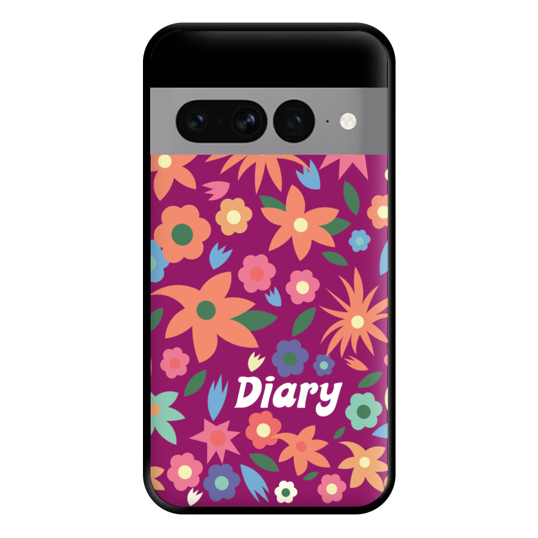 Diary Phone Case for Google Pixel 7 Pro