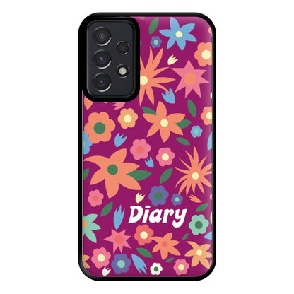 Diary Phone Case for Galaxy A52 / A52s