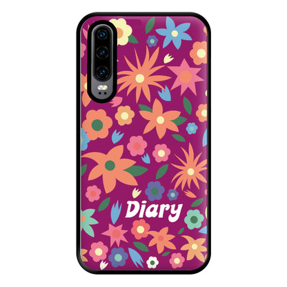 Diary Phone Case for Huawei P30