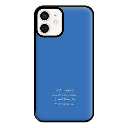 Life Is Short - Mamma Mia Phone Case for iPhone 13 Mini