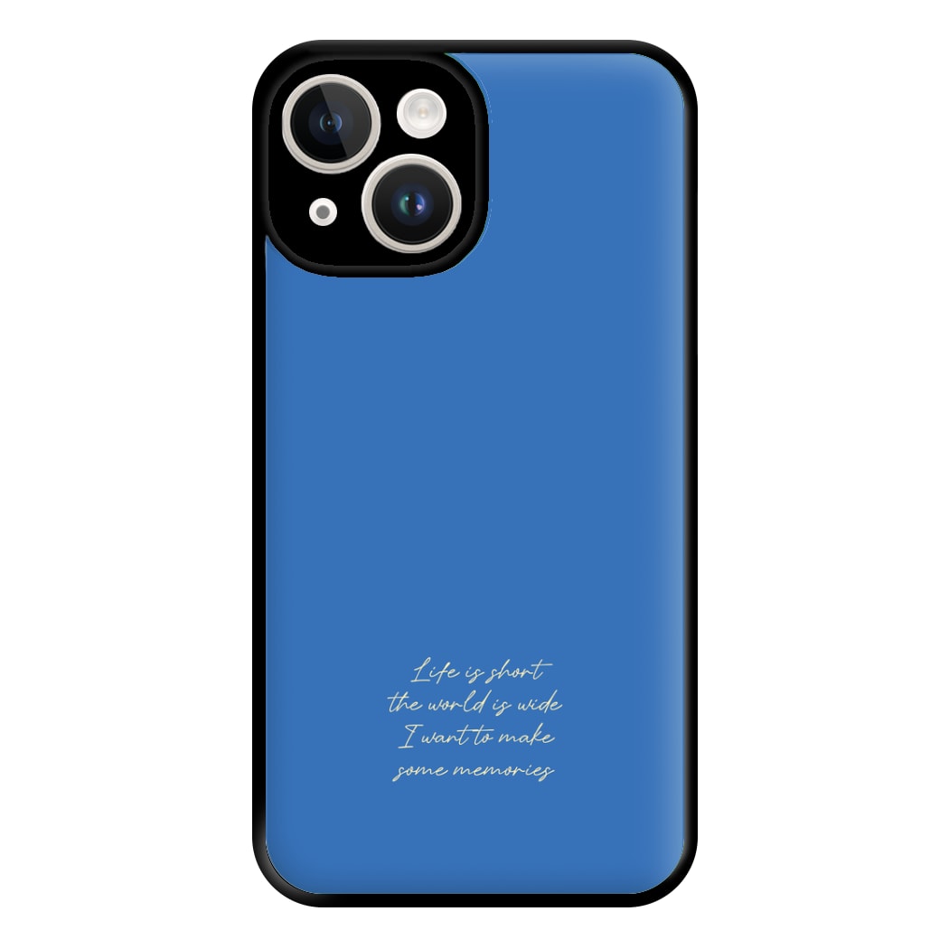 Life Is Short - Mamma Mia Phone Case for iPhone 14