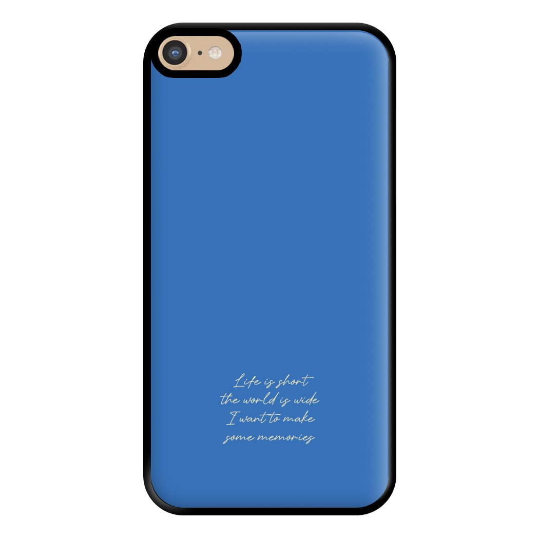 Life Is Short - Mamma Mia Phone Case for iPhone 6 Plus / 7 Plus / 8 Plus