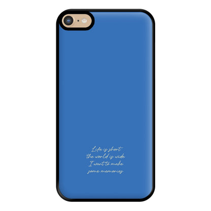 Life Is Short - Mamma Mia Phone Case for iPhone 6 Plus / 7 Plus / 8 Plus