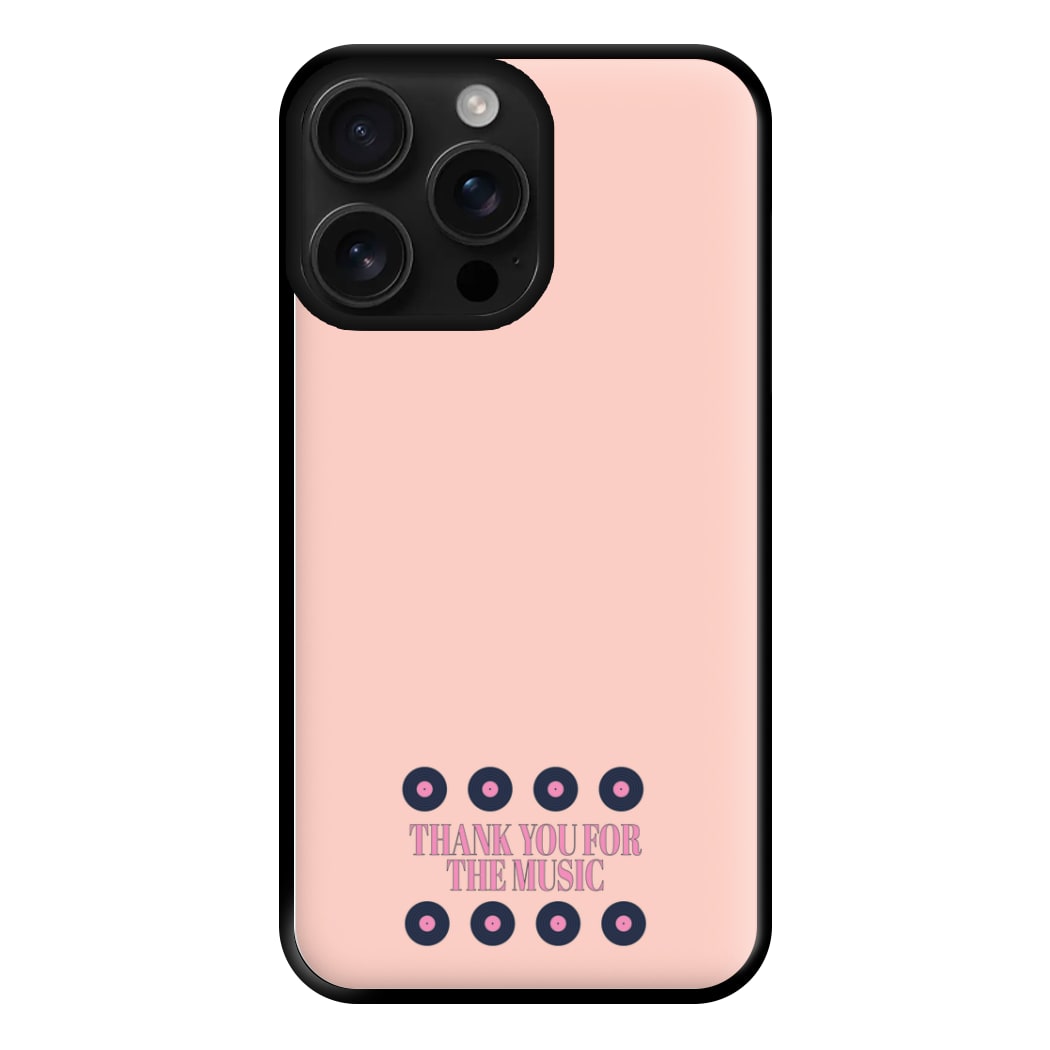 Thank You For The Music - Mamma Mia Phone Case for iPhone 16 Pro Max