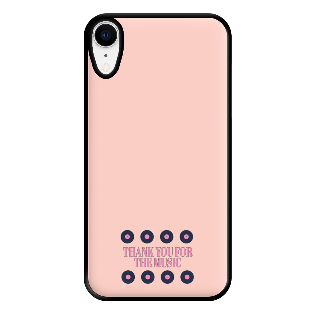 Thank You For The Music - Mamma Mia Phone Case for iPhone XR