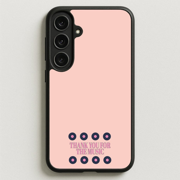 Thank You For The Music - Mamma Mia Phone Case for Galaxy S25FE