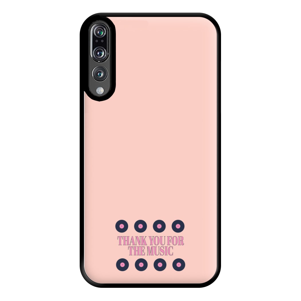 Thank You For The Music - Mamma Mia Phone Case for Huawei P20 Pro