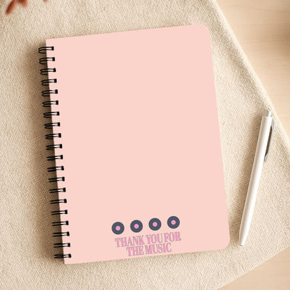Thank You For The Music - Mamma Mia Notepad