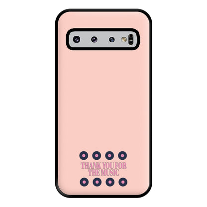 Thank You For The Music - Mamma Mia Phone Case for Galaxy S10 Plus