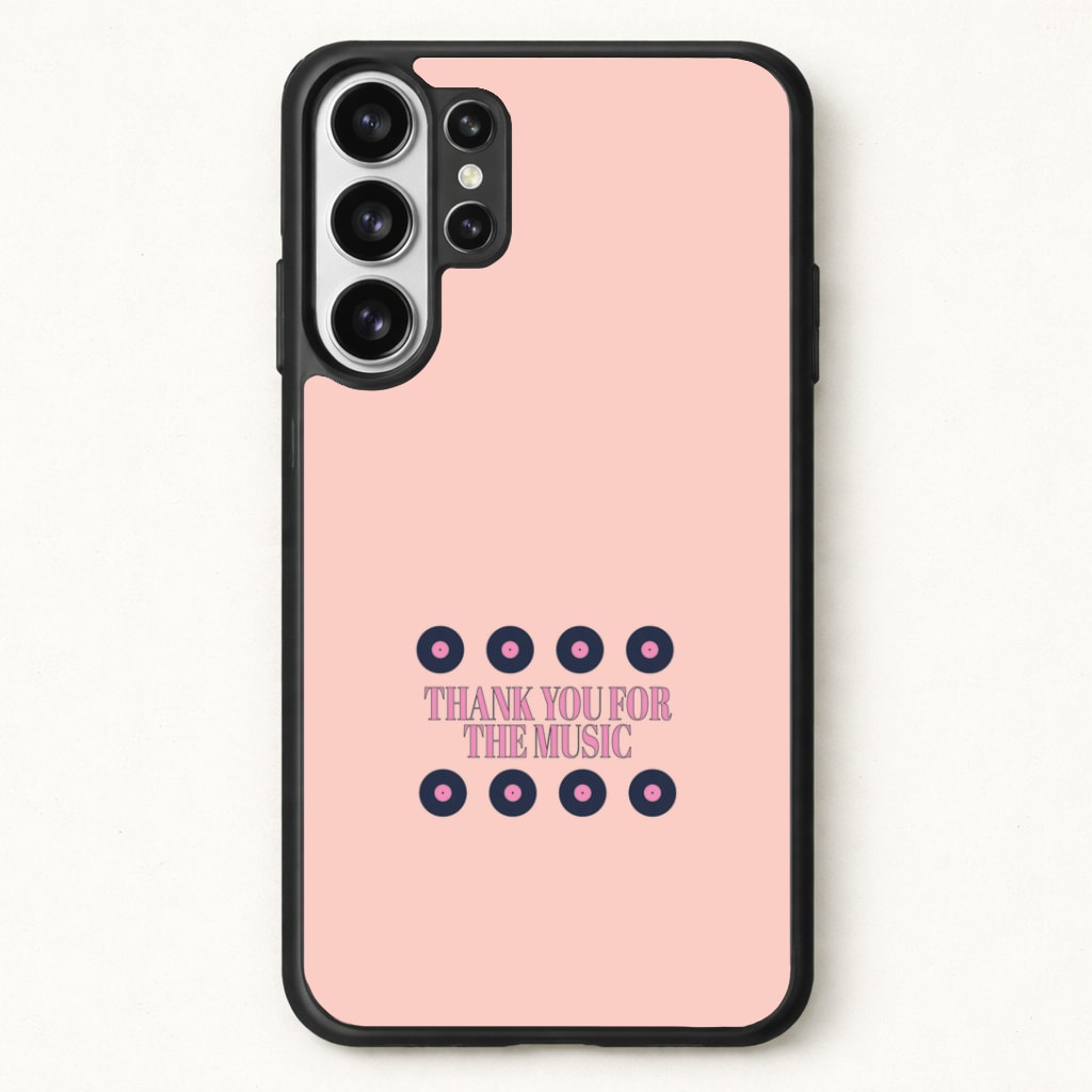 Thank You For The Music - Mamma Mia Phone Case for Galaxy S26 Ultra