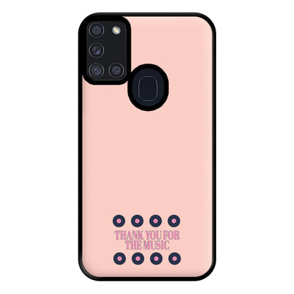 Thank You For The Music - Mamma Mia Phone Case for Galaxy A21s