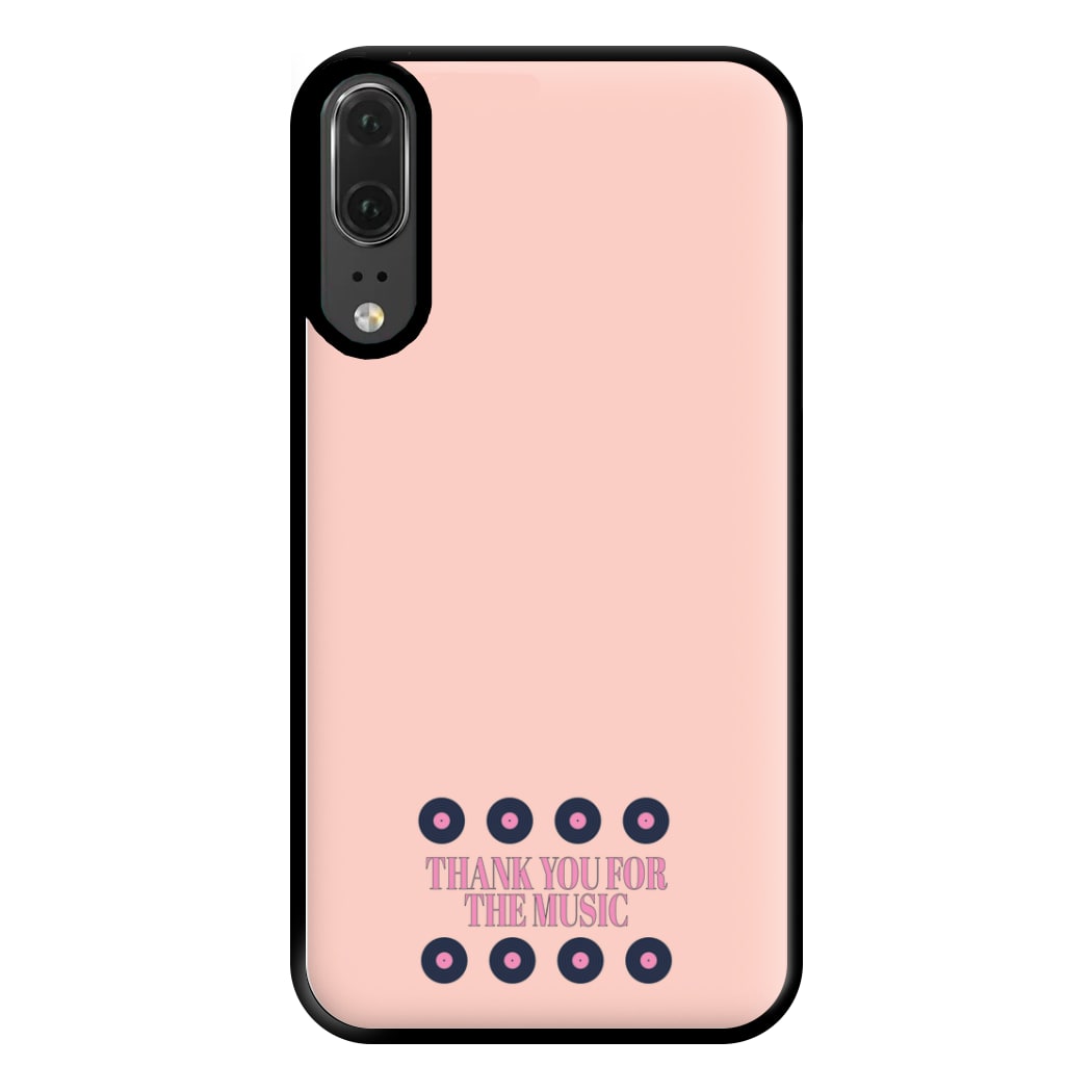 Thank You For The Music - Mamma Mia Phone Case for Huawei P20