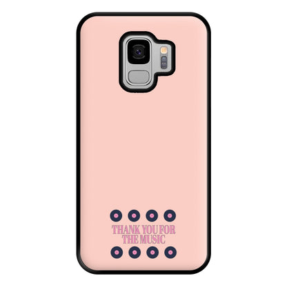 Thank You For The Music - Mamma Mia Phone Case for Galaxy S9 Plus