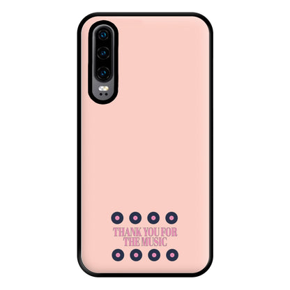 Thank You For The Music - Mamma Mia Phone Case for Huawei P30