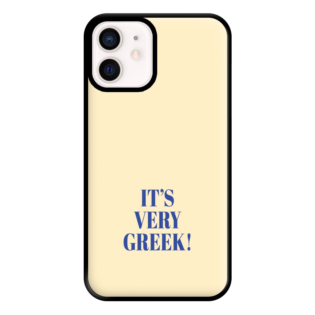 It's Very Greek! - Mamma Mia Phone Case for iPhone 12 Mini