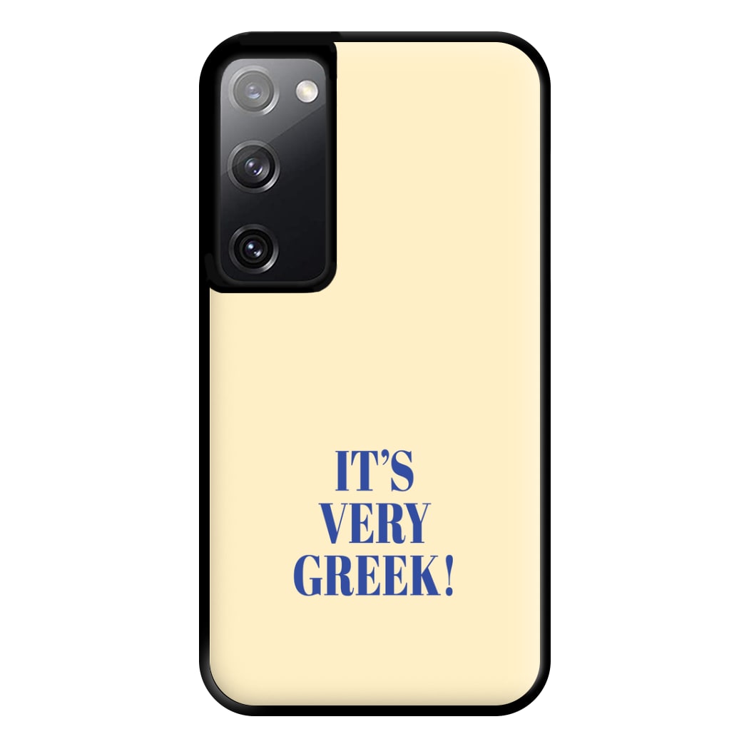 It's Very Greek! - Mamma Mia Phone Case for Galaxy S20