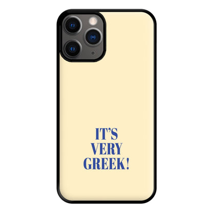 It's Very Greek! - Mamma Mia Phone Case for iPhone 12 Pro Max