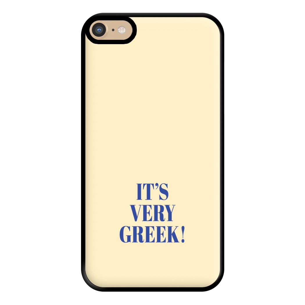 It's Very Greek! - Mamma Mia Phone Case for iPhone 6 Plus / 7 Plus / 8 Plus