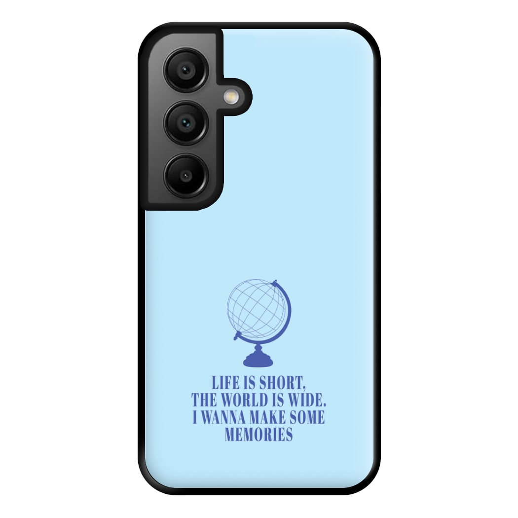 Life Is Short The World Is Wide - Mamma Mia Phone Case for Google Pixel 8