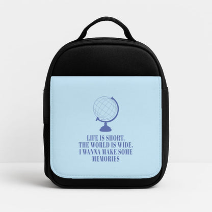 Life Is Short The World Is Wide - Mamma Mia Lunchbox
