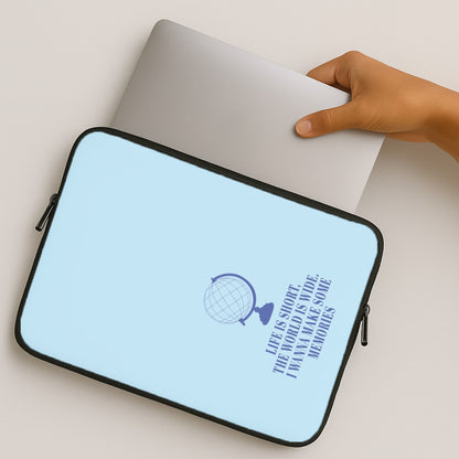 Life Is Short The World Is Wide - Mamma Mia MacBook Case