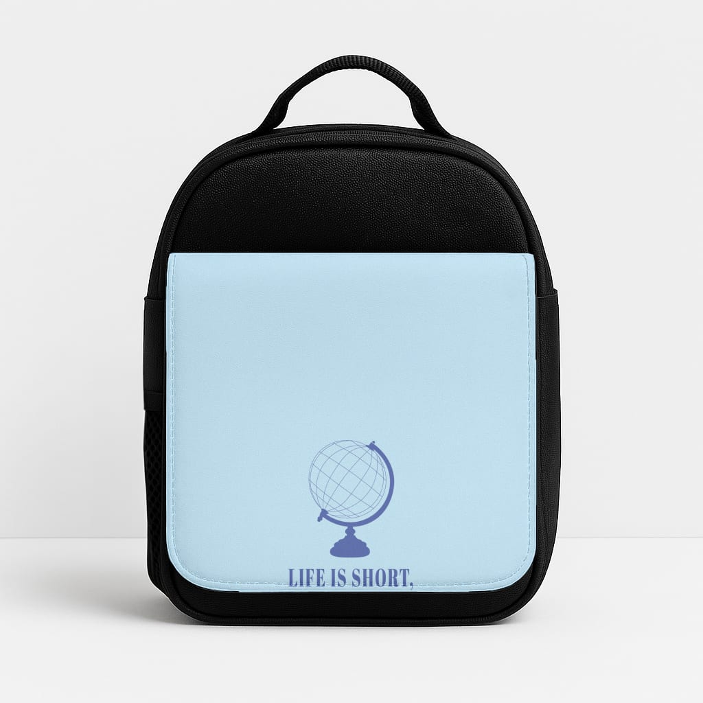 Life Is Short The World Is Wide - Mamma Mia Lunchbox