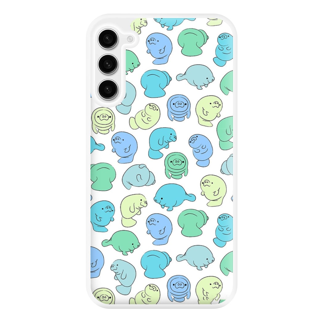 Manatee Party Phone Case for Galaxy S23FE