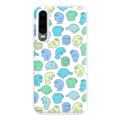 Manatee Party Phone Case for Huawei P30