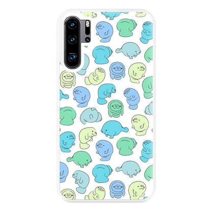 Manatee Party Phone Case for Huawei P30 Pro