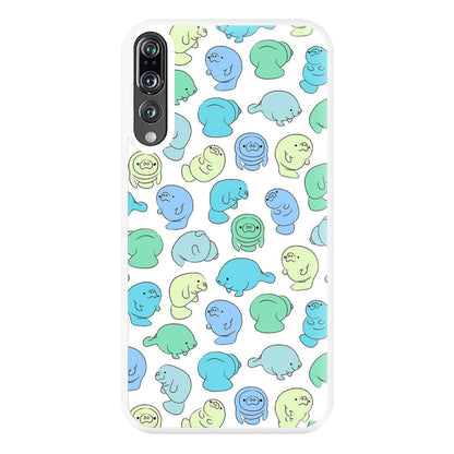 Manatee Party Phone Case for Huawei P20 Pro