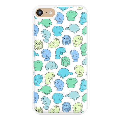 Manatee Party Phone Case for iPhone 6 / 7 / 8 / SE