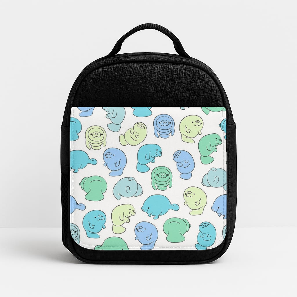 Manatee Party Insulated Lunchbox