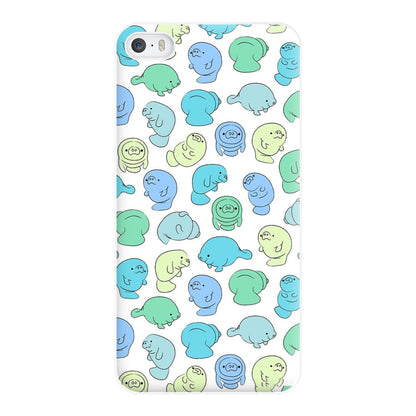 Manatee Party Phone Case for iPhone 5 / 5s / SE 2016