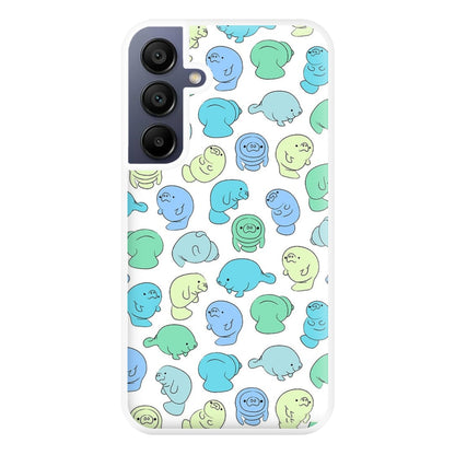 Manatee Party Phone Case for Galaxy A16