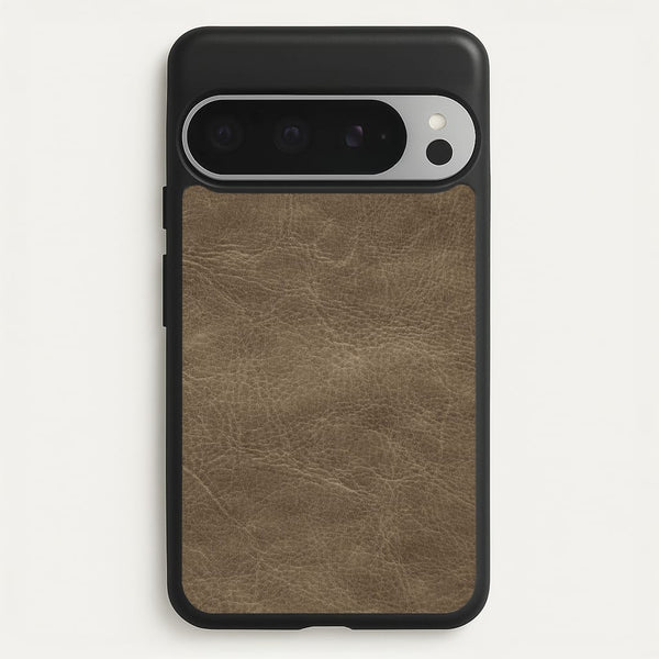 Tan Leather Phone Case - Google Pixel 9 Pro XL / Standard