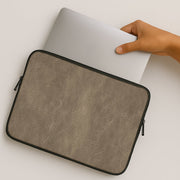 Tan Leather Laptop Sleeve 2