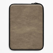 Tan Leather Laptop Sleeve 1